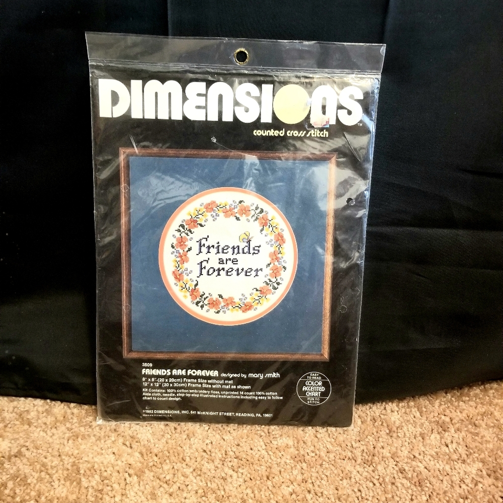 Dimensions Friends Are Forever Cross Stitch